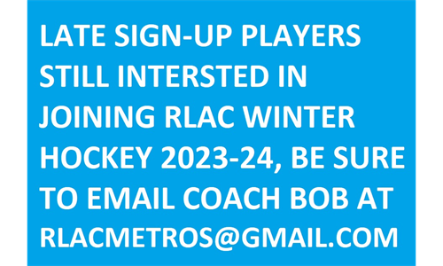QUESTIONS? EMAIL RLACMETROS@GMAIL.COM